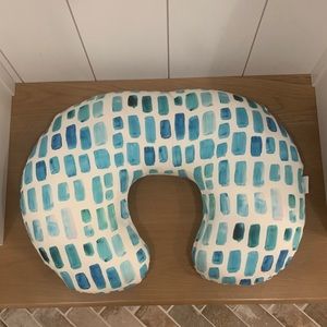 Turquoise Boppy cover